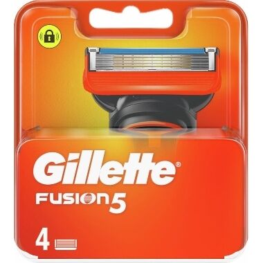 Skuvekļa kasetes Fusion5 Gillette, 4 gab.