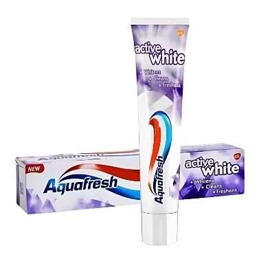Zobu pasta Active White Aquafresh, 100 ml