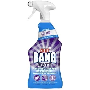 Izsmidzināms vannas istabas tīrīšanas līdzeklis Cillit Bang, 750 ml