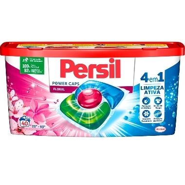 Veļas mazgāšanas kapsulas Power-Caps Color Floral Persil,40 gab.