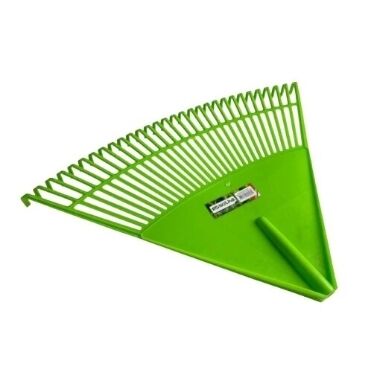 Plastmasas grābeklis zaļš, bez kāta, 80 cm
