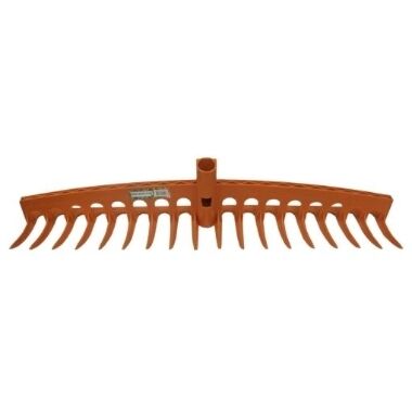Grābeklis plastmasas ar 18 zariem, 58 cm