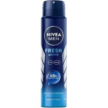 Dezodorants vīriešiem Fresh Active Nivea, 250 ml
