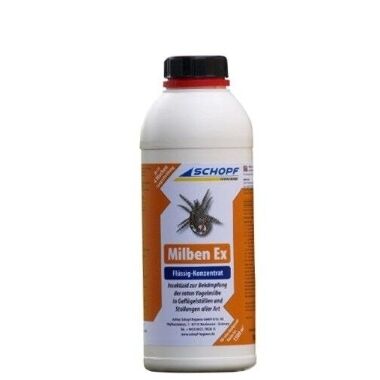 Līdzeklis pret insektiem dzīvniekiem Milben Ex, 100 ml