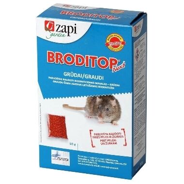 Žurku un peļu inde graudi Broditop Next, 150 g