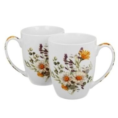 Krūžu komplekts Margrietiņas 350 ml, 2 gab.