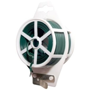 Stieple plakana PVC pārklāta, Ø0,4/2,8mm x 50m