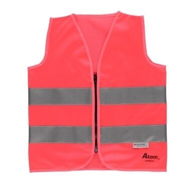 Atstarojošā veste sarkana bērniem ar rāvējslēdzēju (6-9g), Atom