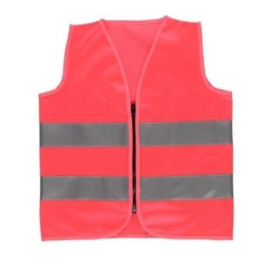 Atstarojošā veste sarkana bērniem ar rāvējslēdzēju (9-12g), Atom