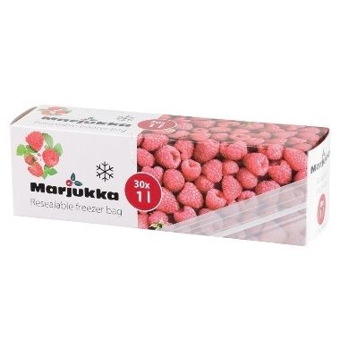 Maisiņi produktu saldēšanai 30 gab. Marjukka, 1 L