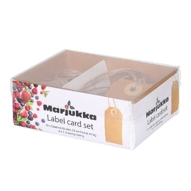 Papīra etiķešu komplekts, Marjukka