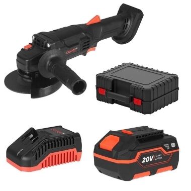 Akumulatora leņķa slīpmašīna 20V 125mm 1x4,0Ah DGA-201-140S, Dnipro-M