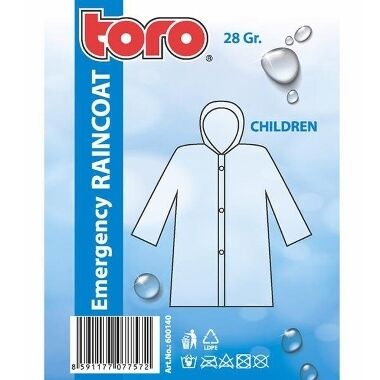 Lietusmētelis bērniem, Toro