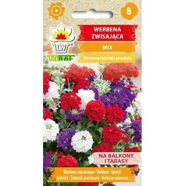Verbena nokarenā Mix, Toraf, 0,5 g