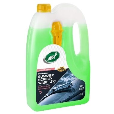 Vasaras vējstiklu mazgāšanas šķidrums Turtle Wax, -2°C, 4 L