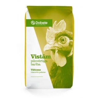 Pilnvērtīga barība dējējvistām BIO (01-380) Dobeles Dzirnavnieks, 30 kg