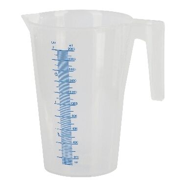 Plastmasas mērtrauks Kerbl, 2 L