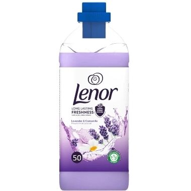 Veļas mīkstinātājs lavanda un kumelītes Lenor, 1,25 L