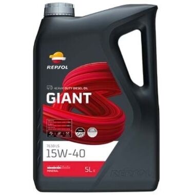 Eļļa smagajiem auto GIANT 7630 LS 15W-40 Repsol, 5 L