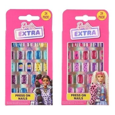 Mākslīgie nagi bērniem Barbie, 1 gab.