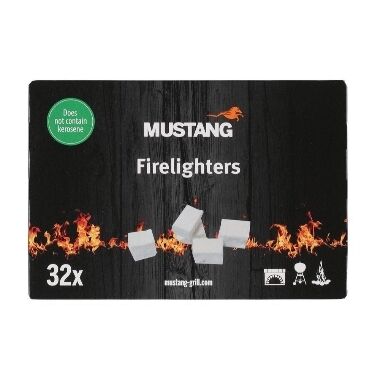 Aizdedzināšanas klucīši Mustang, 32 gab.