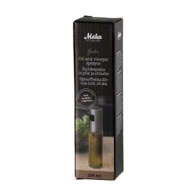 Eļļas/etiķa smidzināmā pudele, Maku