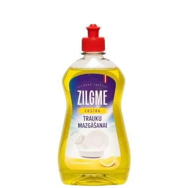 Ekstra trauku mazgāšanas līdzeklis ar citronu smaržu Zilgme, 450 ml