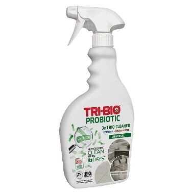Universāls tīrīšanas līdzeklis 3 vienā Tri-Bio, 420 ml