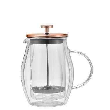 Stikla kafijas un tējas kanna KB-7722 Klausberg, 600 ml