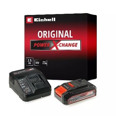 Akumulators ar lādētāju 18V 2,5Ah PXC Starter Kit, Einhell