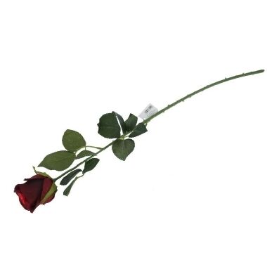Mākslīgais zieds roze sarkana, 70 cm