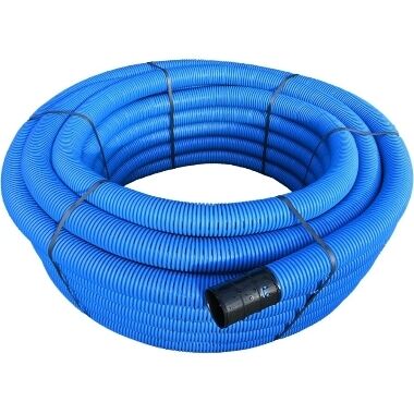 Drenāžas caurule bez filtra zila EVODRAIN FLEX Evopipes, 110 mm