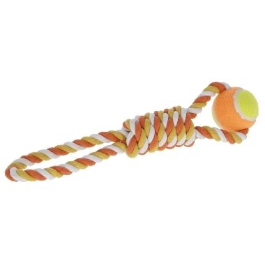 Rotaļlieta suņiem bumba uz striķa Kerbl, 37 cm