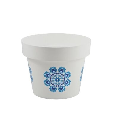 Puķu pods Folk, 14 cm