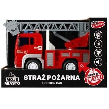 Rotaļu ugunsdzēsēju auto, Mega Creative