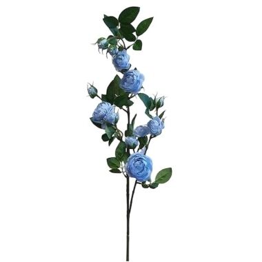 Mākslīgais zieds roze zila, 80 cm