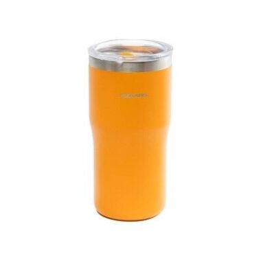 Termokrūze oranža On-the-go Fiskars, 500 ml