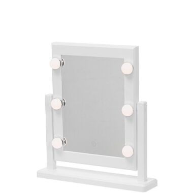 Grima spogulis ar 6 LED gaismām, 4Living
