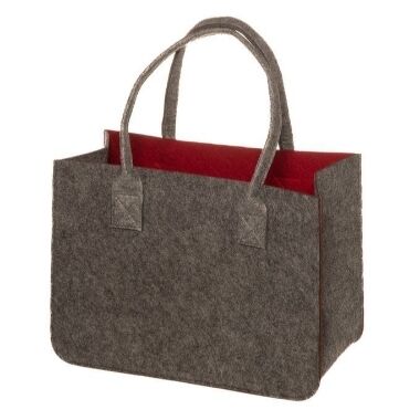 Filca soma pelēka 4Living, 38x20x28 cm
