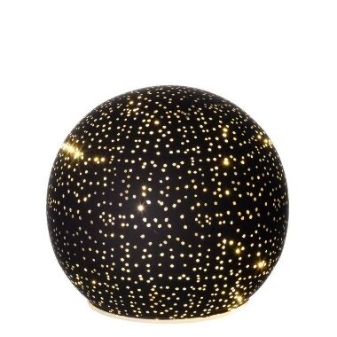3D LED dekoratīvā stikla bumba Finnlumor, 12 cm