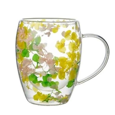 Borosilikāta stikla krūze Peter Flowers, 320 ml