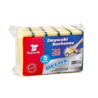 Trauku mazgājamās švammītes Delux Kuchcik, 5 gab.
