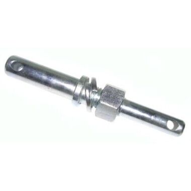 Divpusējā stiprinājuma tapa ar skrūvi M27x3x195,Jubana