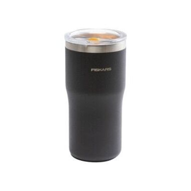 Termokrūze melna On-the-go Fiskars, 500 ml