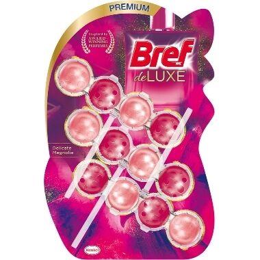 Tualetes bloki DeLuxe Delicate Magnolia Bref, 3x50 g