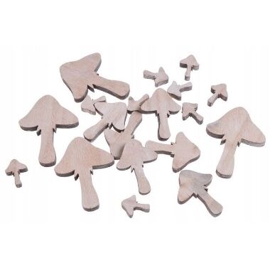 Dekoratīvas koka sēnes, 18 gab.