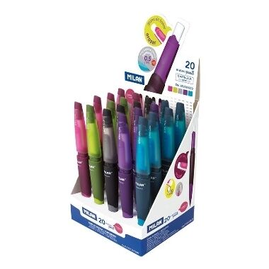 Mehāniskais zīmulis un dzēšgumija Capsule Slim Milan, 1 gab.