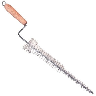 Birste pupu gumijām ar koka rokturi Kerbl, 50 cm