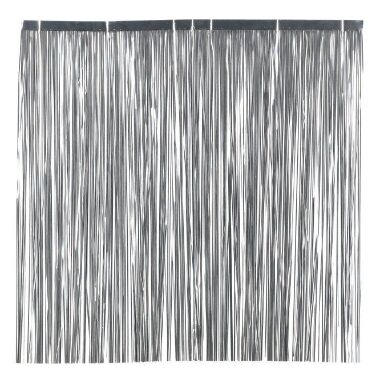Dekors sudraba lietus Winteria, 90x250 cm