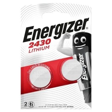 Litija baterija CR2430, 3 V Energizer, 1 gab.